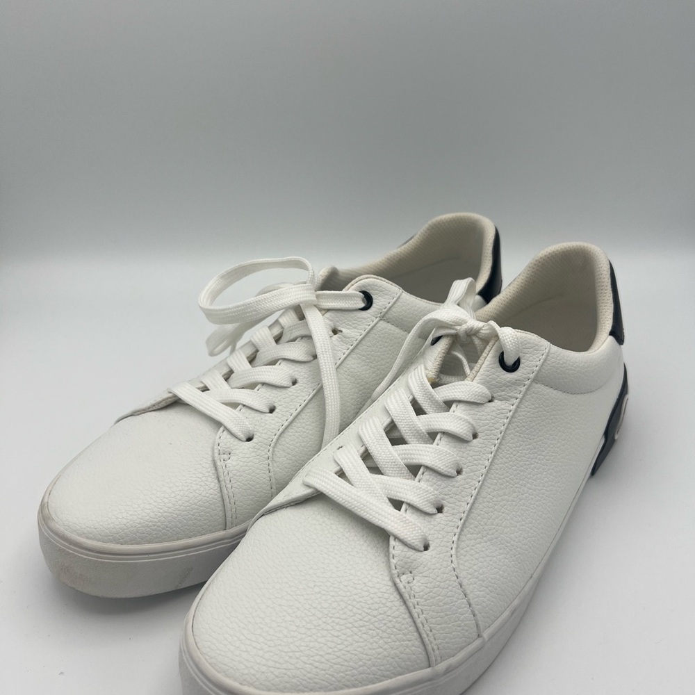 Calvin Klein White and Black Sneakers